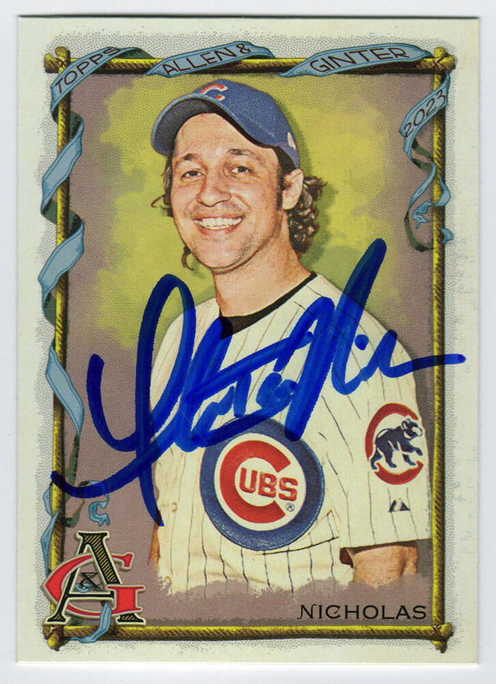 Thomas Ian Nicholas Autographed 2023 Topps Allen & Ginter Trading Card #285-Powers Sports Memorabilia