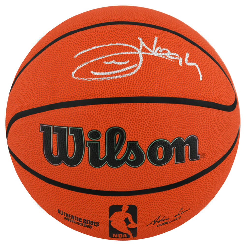 Joakim Noah Autographed Wilson Indoor/Outdoor NBA Basketball-Powers Sports Memorabilia