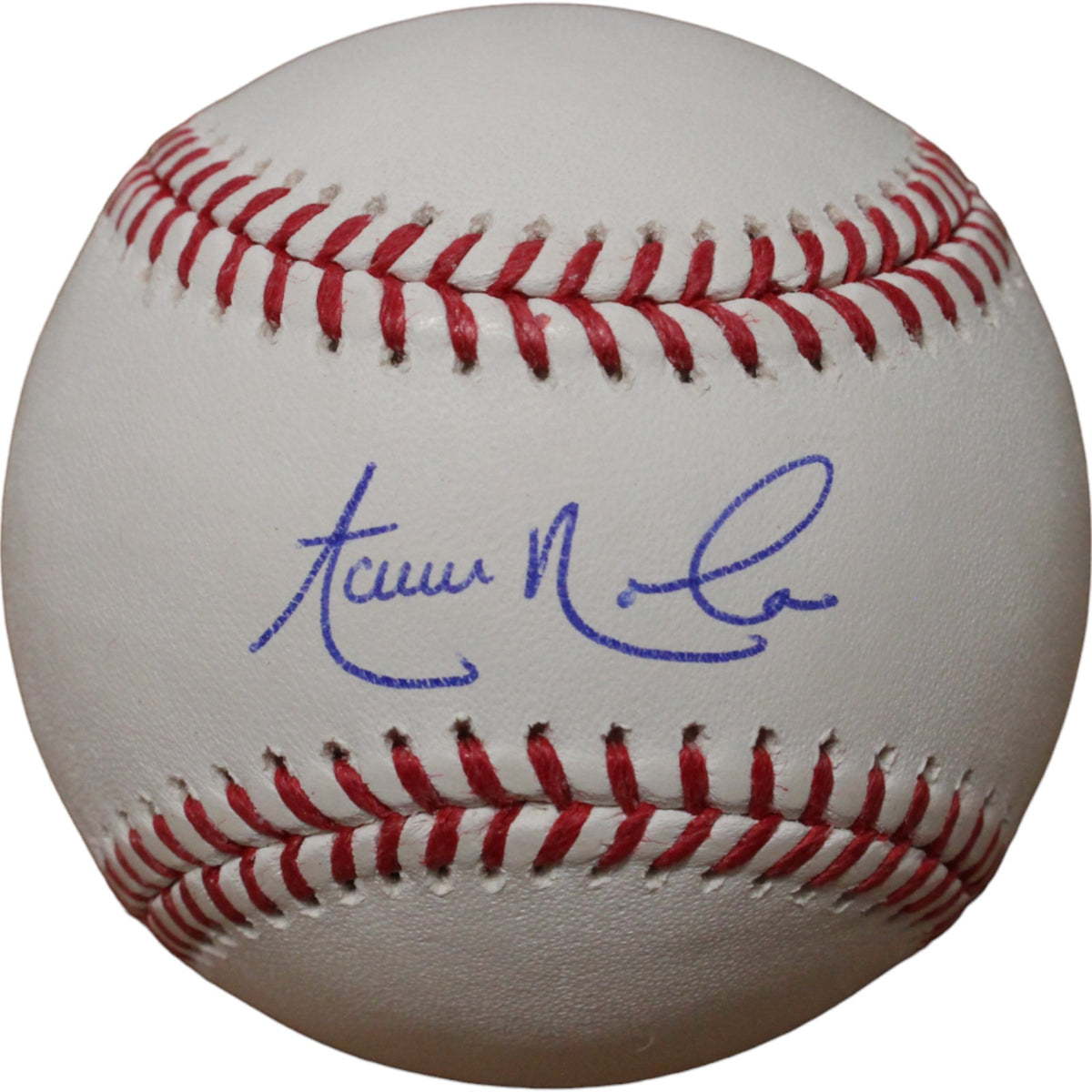 Aaron Nola Philadelphia Phillies Signed Baseball - OML Baseball FAN-Powers Sports Memorabilia