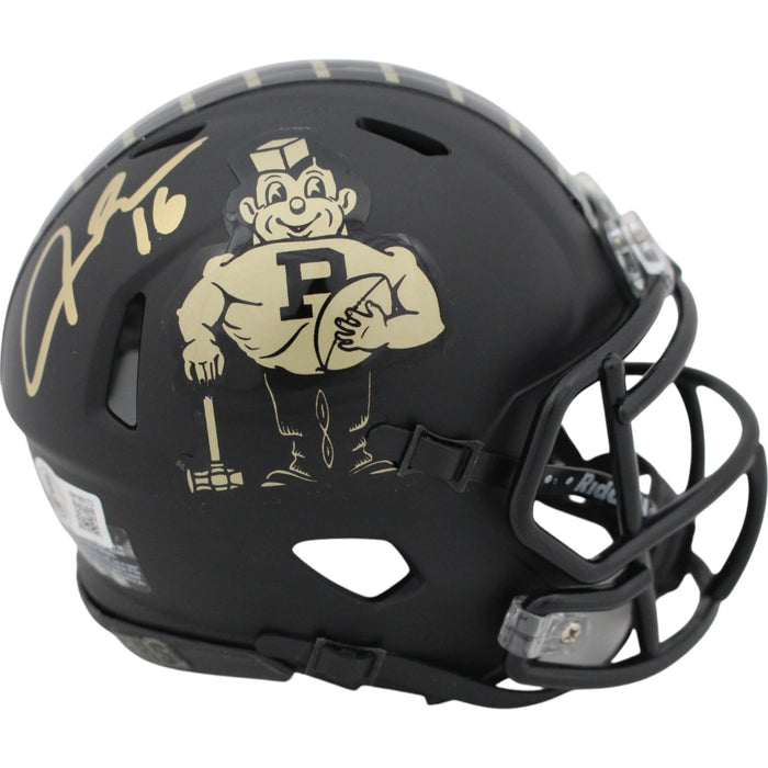 Aidan O'Connell Signed Purdue Boilermakers Purdue Pete Mini Helmet – Beckett Authenticated-Powers Sports Memorabilia