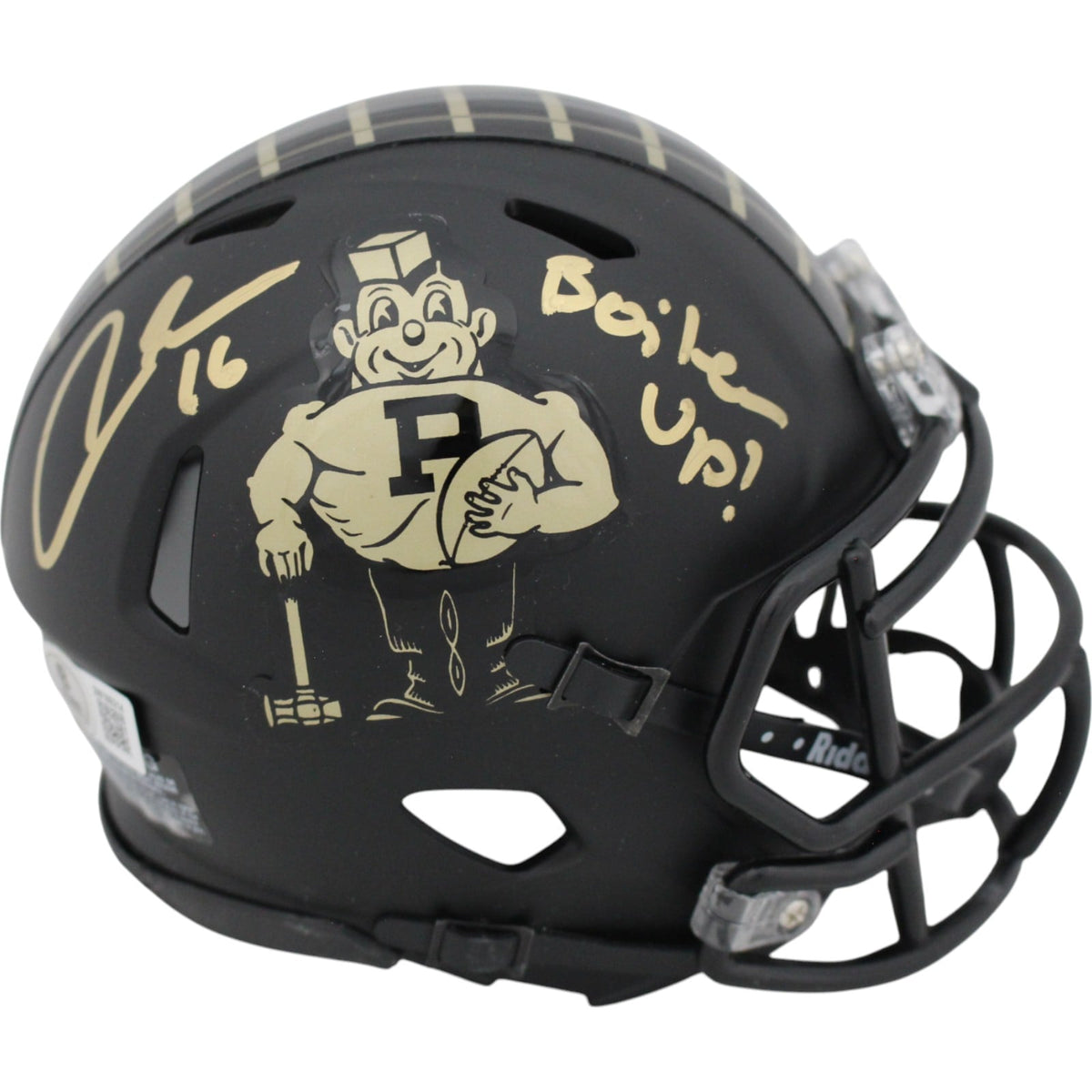 Aidan O'Connell Signed Purdue Boilermakers Pete Mini Helmet Insc. – Beckett Authenticated-Powers Sports Memorabilia