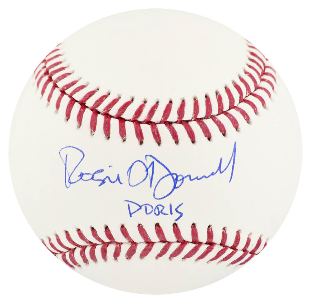 Rosie O'Donnell Autographed Rawlings Official MLB Baseball with Doris-Powers Sports Memorabilia