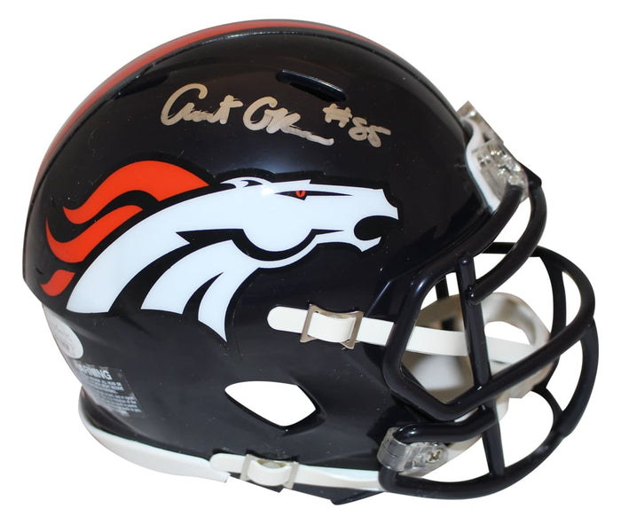 Albert Okwuegbunam Signed Denver Broncos Speed Mini Helmet – JSA Authenticated-Powers Sports Memorabilia