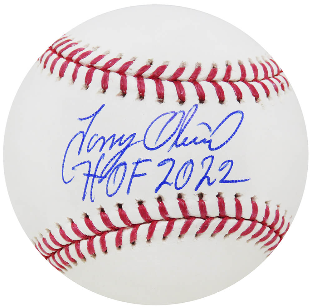 Tony Oliva Autographed Rawlings Official MLB Baseball w/ HOF 2022-Powers Sports Memorabilia