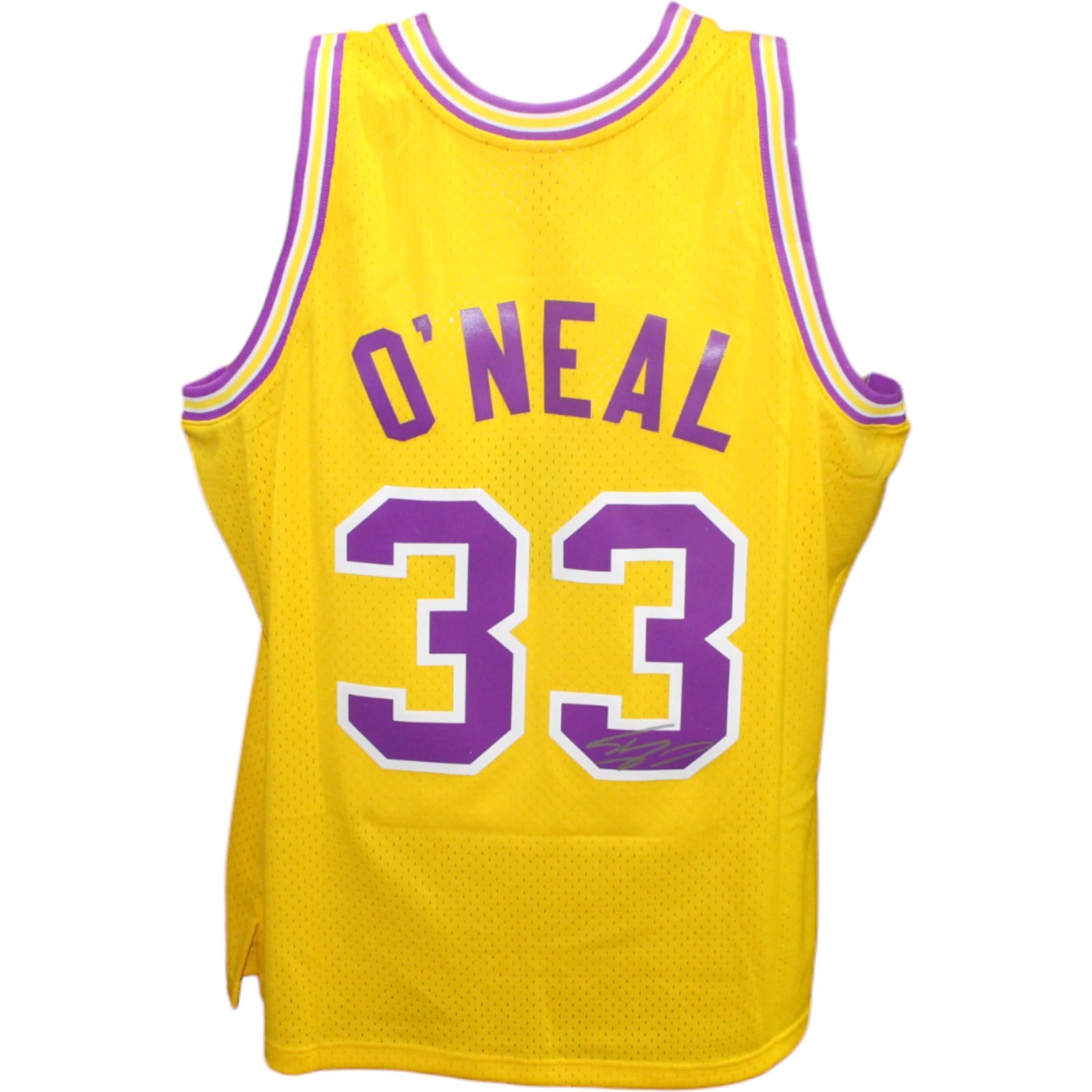 Shaquille O'neal Signed LSU Tigers M&N Jersey – Beckett Authenticated-Powers Sports Memorabilia