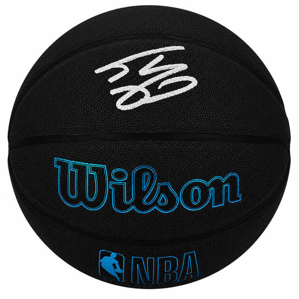 Shaquille O'Neal Autographed Wilson Forge Plus Black Full Size NBA Basketball-Powers Sports Memorabilia