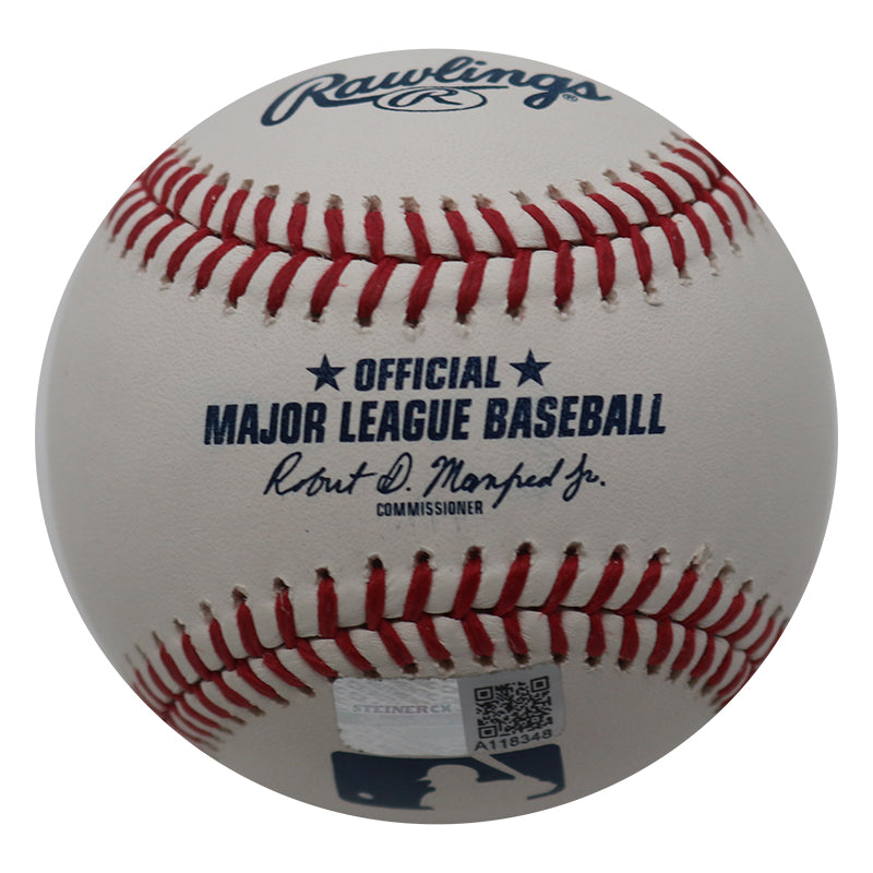 Paul O'Neill New York Yankees Signed and Insc "The Warrior" and "#21 Retired" MLB Baseball-Powers Sports Memorabilia