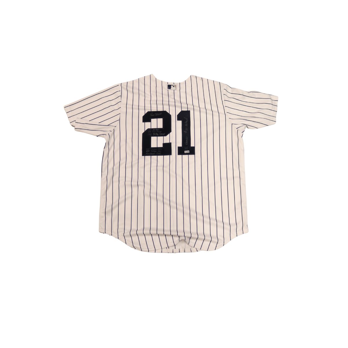 Paul O'Neill New York Yankees Signed Multi-Inscribed Nike Home Jersey-Powers Sports Memorabilia
