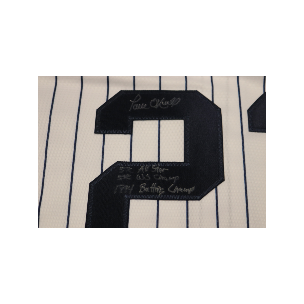 Paul O'Neill New York Yankees Signed Multi-Inscribed Nike Home Jersey-Powers Sports Memorabilia