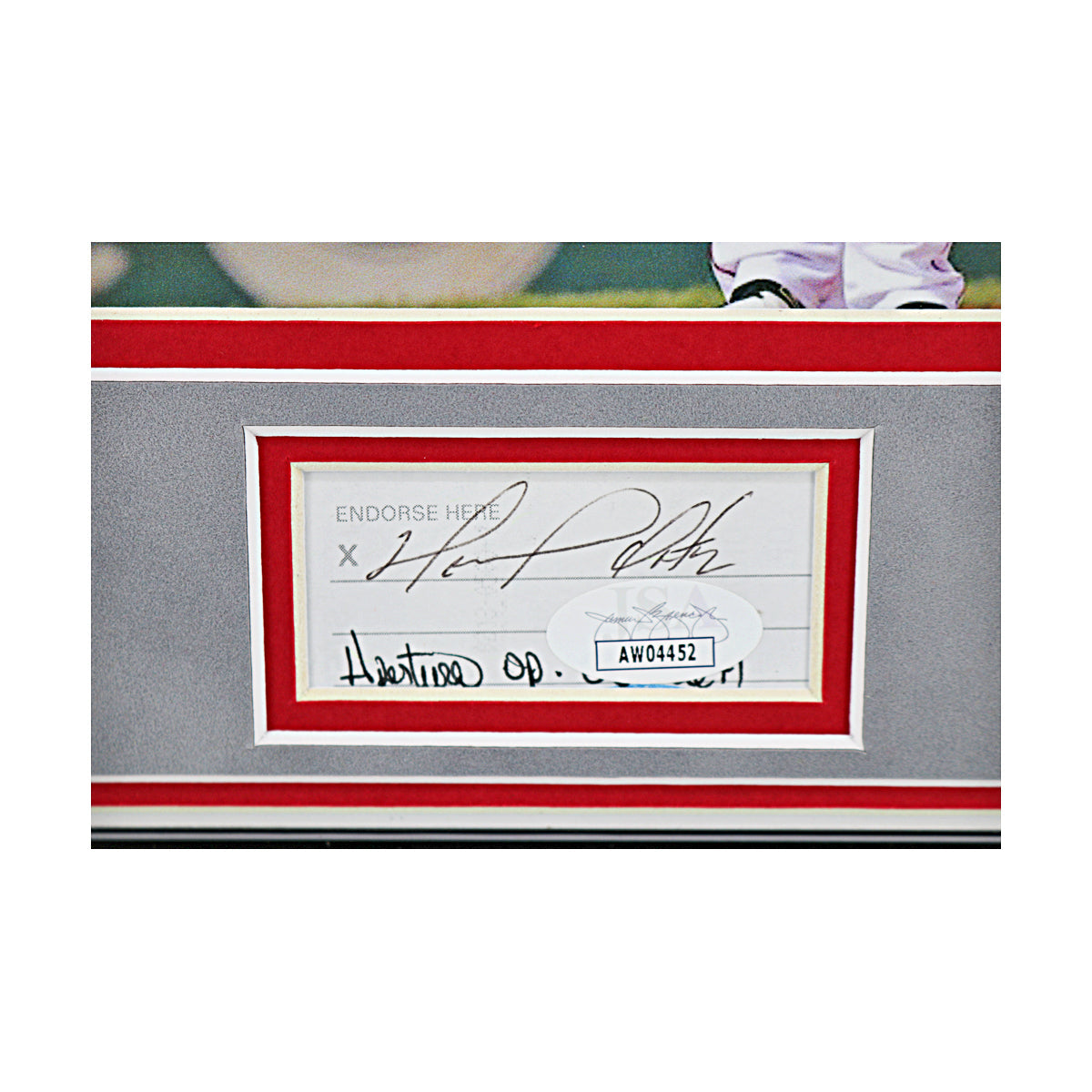 David Ortiz Boston Red Sox Signed Framed Cut Collage (JSA COA)-Powers Sports Memorabilia