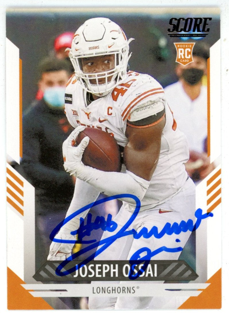 Joseph Ossai 2021 Score #354 Trading Signed Card-Powers Sports Memorabilia
