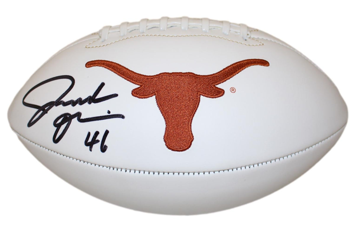 Joseph Ossai Signed Texas Longhorns Logo Football – Beckett Authenticated-Powers Sports Memorabilia