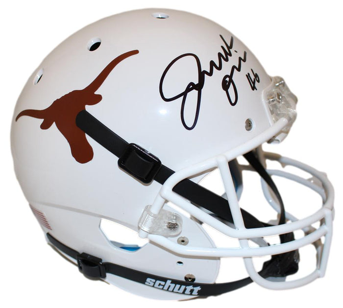 Joseph Ossai Signed Texas Longhorns Full-Size Schutt Helmet – Beckett Authenticated-Powers Sports Memorabilia