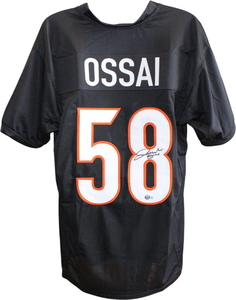 Joseph Assai Cincinnati Bengals Signed Jersey - Pro Style Size XL Black Beckett Beckett-Powers Sports Memorabilia