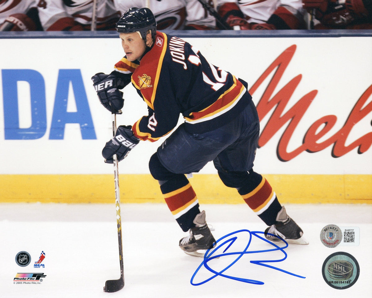 Olli Jokinen Signed Florida Panthers 8x10 Photo - Beckett-Powers Sports Memorabilia