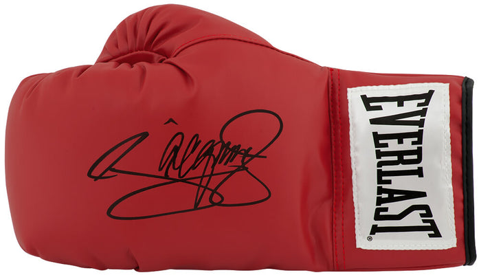 Manny Pacquiao Autographed Everlast Red Boxing Glove-Powers Sports Memorabilia