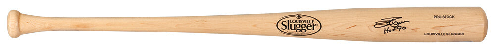 Jim Palmer Autographed Louisville Slugger Pro Blonde Baseball Bat w/ HOF 90-Powers Sports Memorabilia