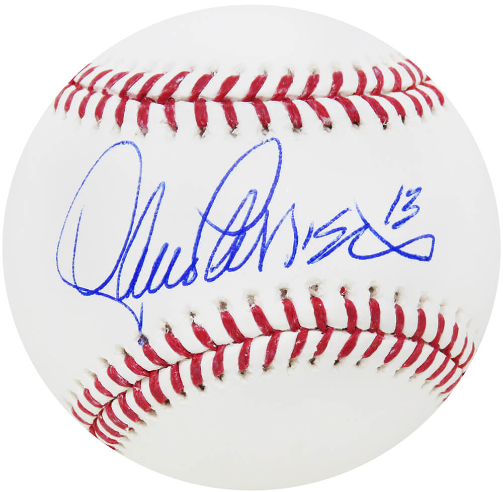 Lance Parrish Autographed Rawlings Official MLB Baseball-Powers Sports Memorabilia