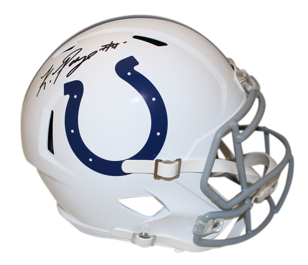 Kwity Paye Indianapolis Colts F/S Speed Signed Helmet Beckett-Powers Sports Memorabilia