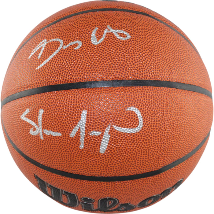 Shawn Kemp Gary Payton Signed Seattle SuperSonics I/O Basketball – Beckett Authenticated-Powers Sports Memorabilia