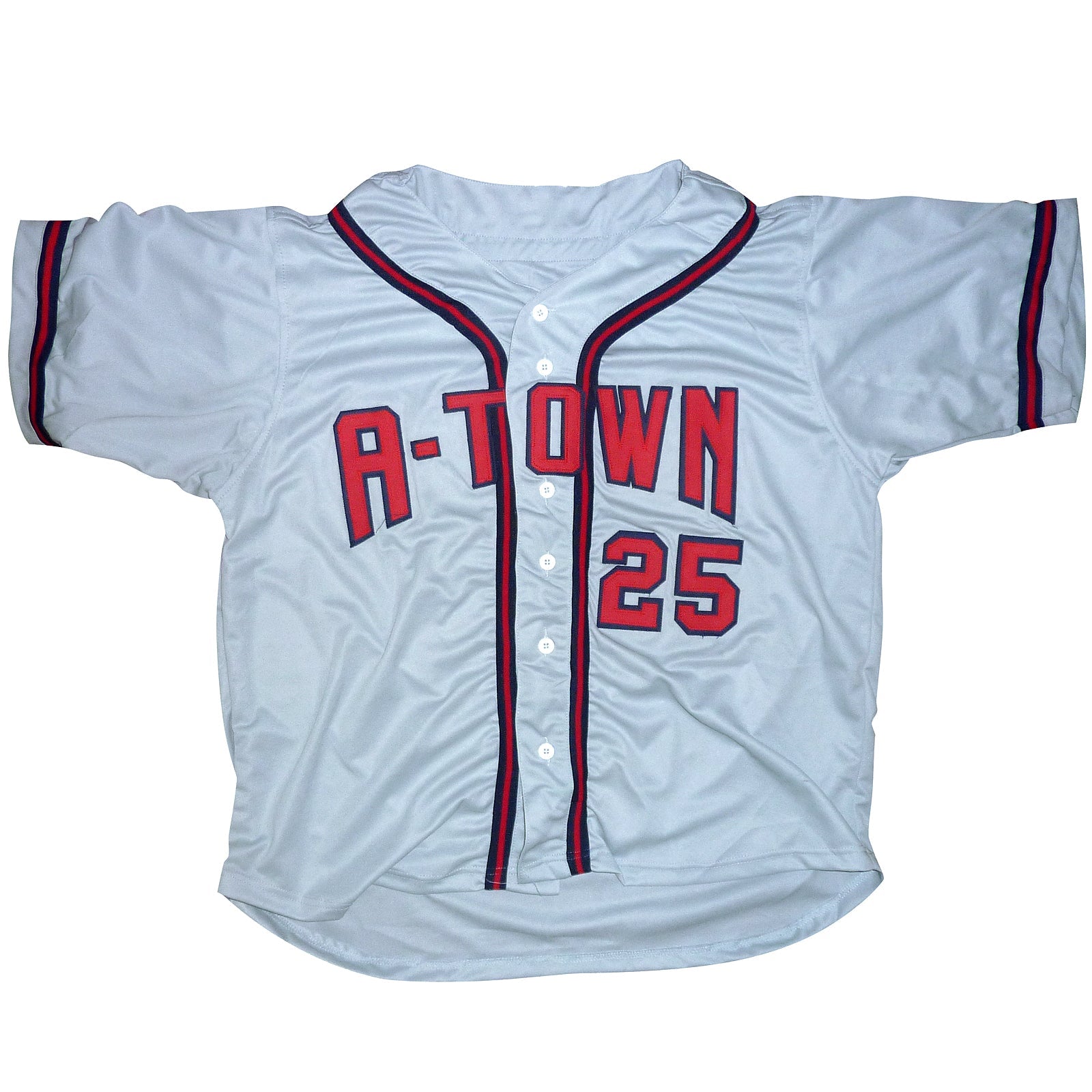 Autographed Andruw Jones Atlanta Braves (Grey #25) Custom Jersey - JSA-Powers Sports Memorabilia