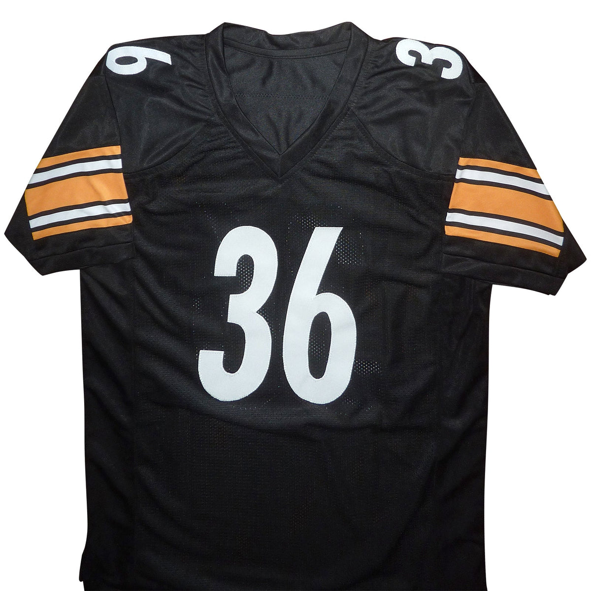 Autographed Jerome Bettis Pittsburgh Steelers (Black #36) Custom Jersey - Beckett-Powers Sports Memorabilia