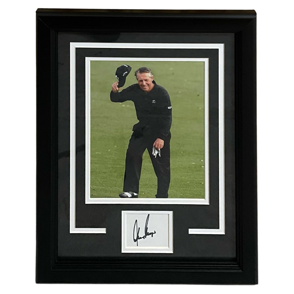 Autographed Gary Player 3-Time Masters Champion "Signature Series" Frame-Powers Sports Memorabilia