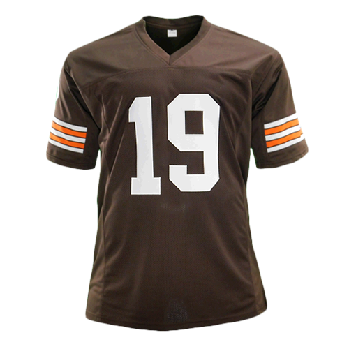 Autographed Bernie Kosar Cleveland (Brown #19) Custom Jersey - JSA-Powers Sports Memorabilia