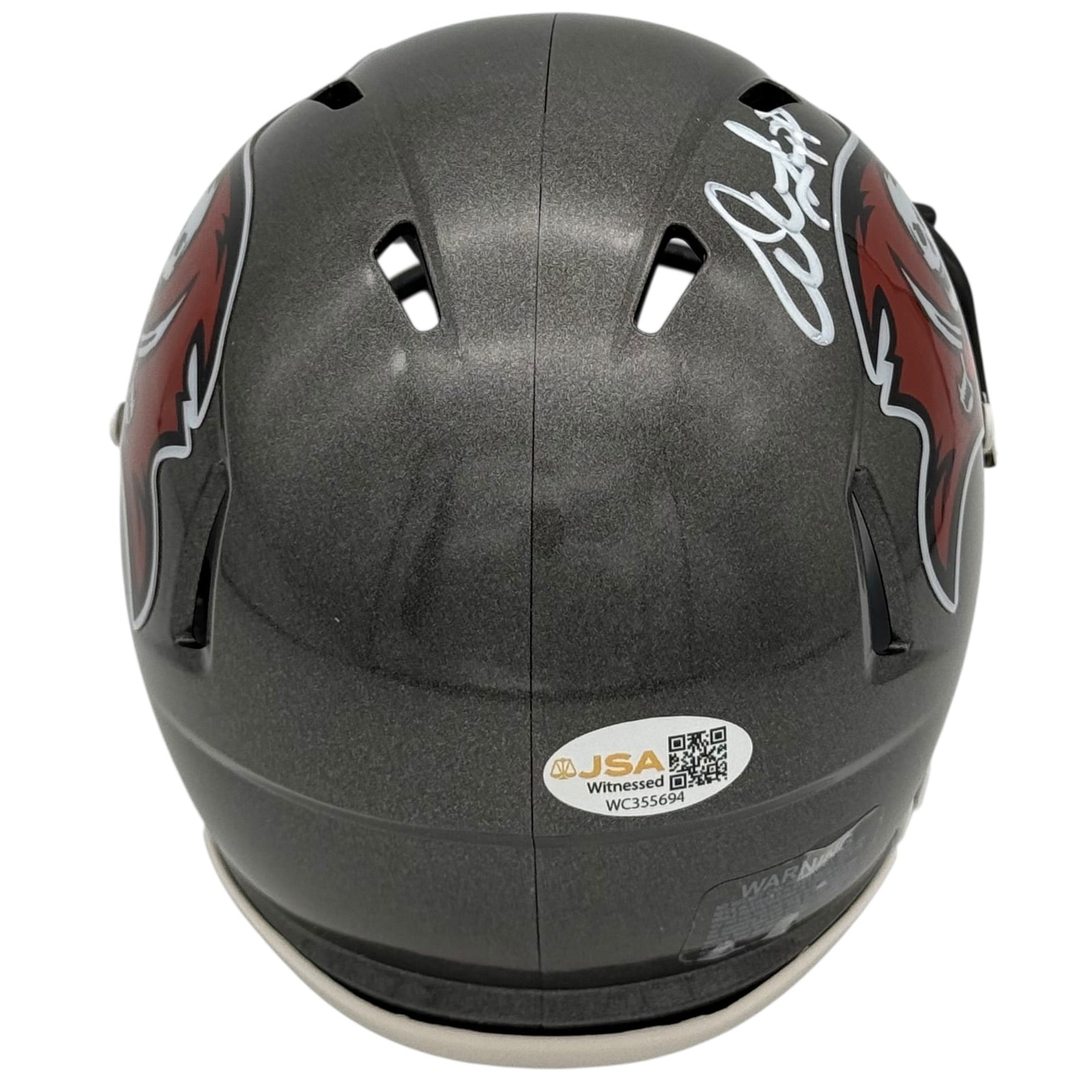 Autographed Warren Sapp Tampa Bay Buccaneers Mini Helmet - JSA-Powers Sports Memorabilia