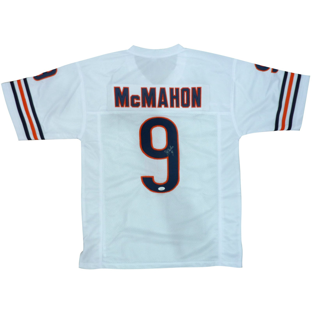 Autographed Jim McMahon Chicago Bears (White #9) Jersey - JSA-Powers Sports Memorabilia