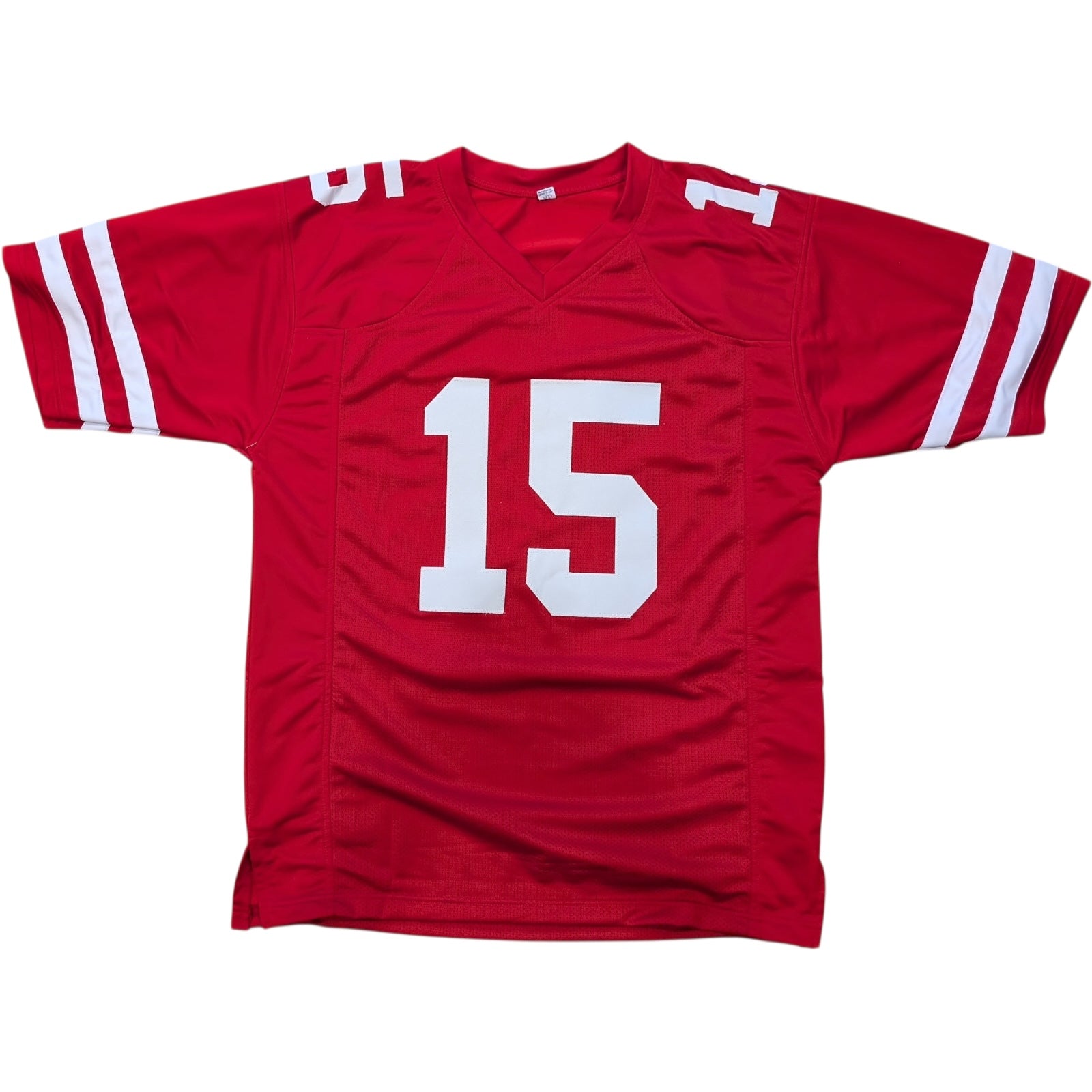 Autographed Tommie Frazier Nebraska Huskers (Red #15) Custom Jersey - JSA-Powers Sports Memorabilia
