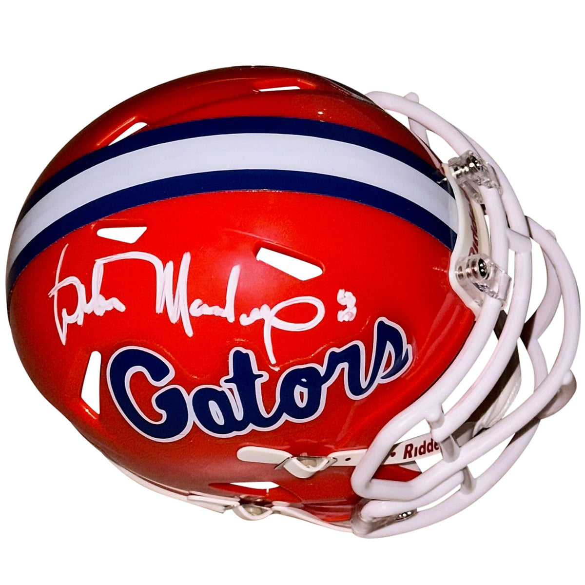 Autographed Wilber Marshall Florida Gators Mini Helmet - JSA-Powers Sports Memorabilia