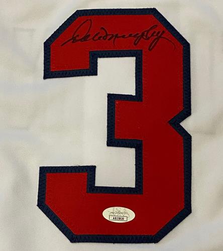 Autographed Dale Murphy Atlanta Braves (White #3) Custom Jersey - JSA-Powers Sports Memorabilia
