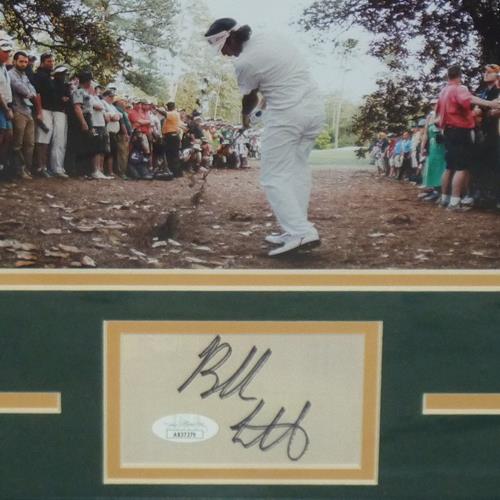 Autographed Bubba Watson 2012 Masters Championship "Signature Series" Frame - JSA-Powers Sports Memorabilia