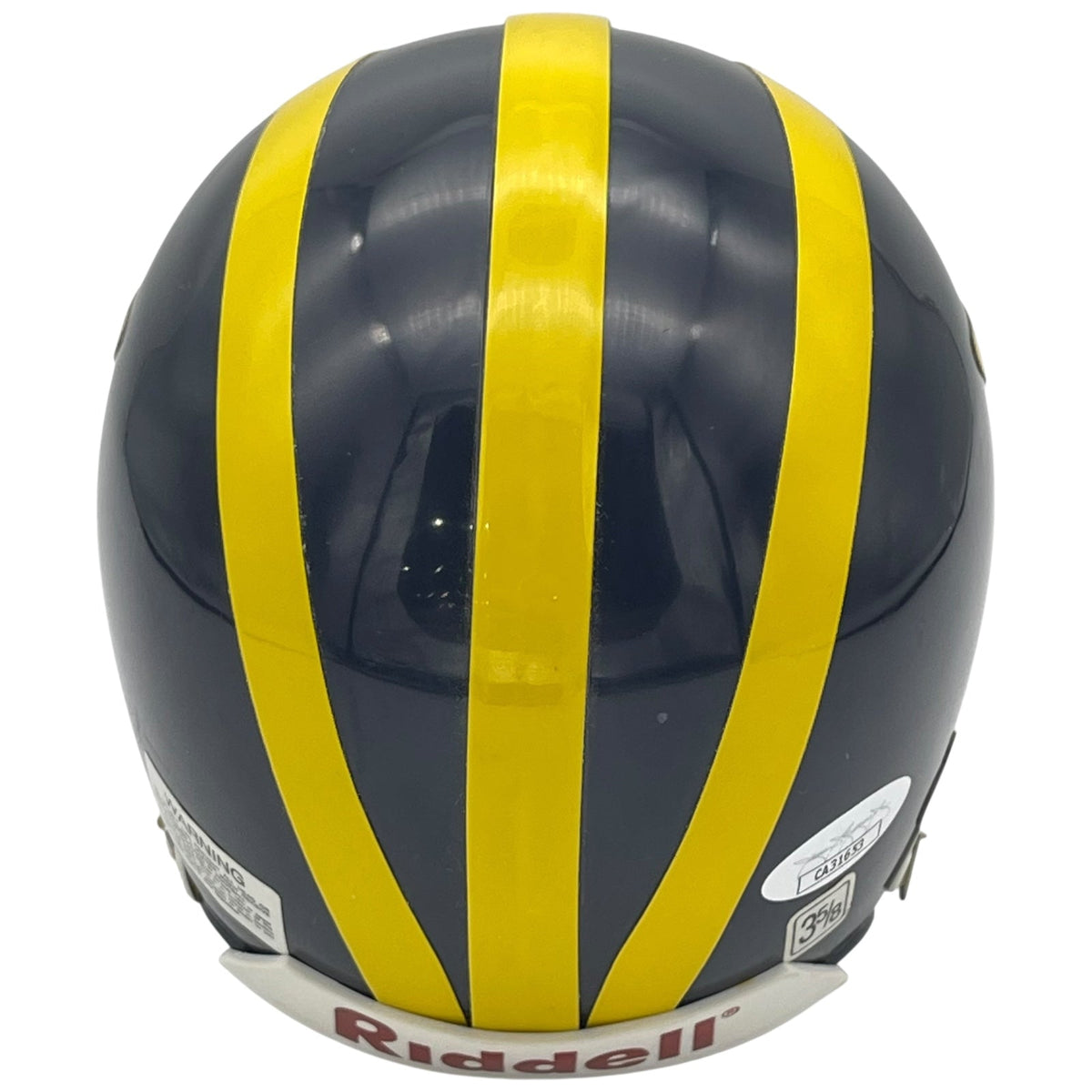 Autographed Desmond Howard Michigan Wolverines Mini Helmet-Powers Sports Memorabilia