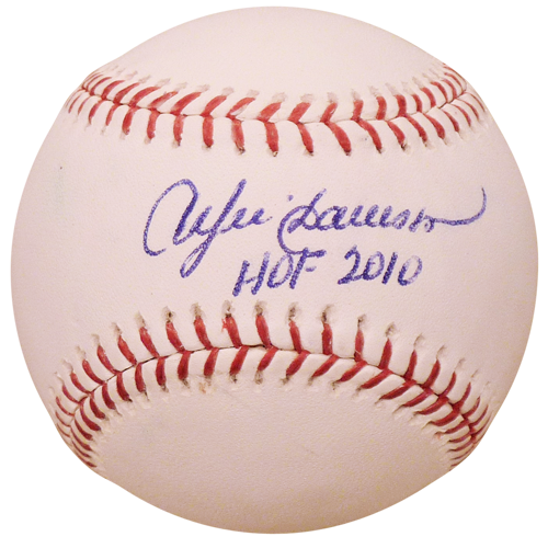 Autographed Andre Dawson Official MLB Baseball w/ HOF 2010-Powers Sports Memorabilia
