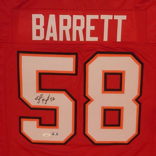 Autographed Shaquil Barrett Tampa Bay (Red #58) Custom Jersey - JSA-Powers Sports Memorabilia