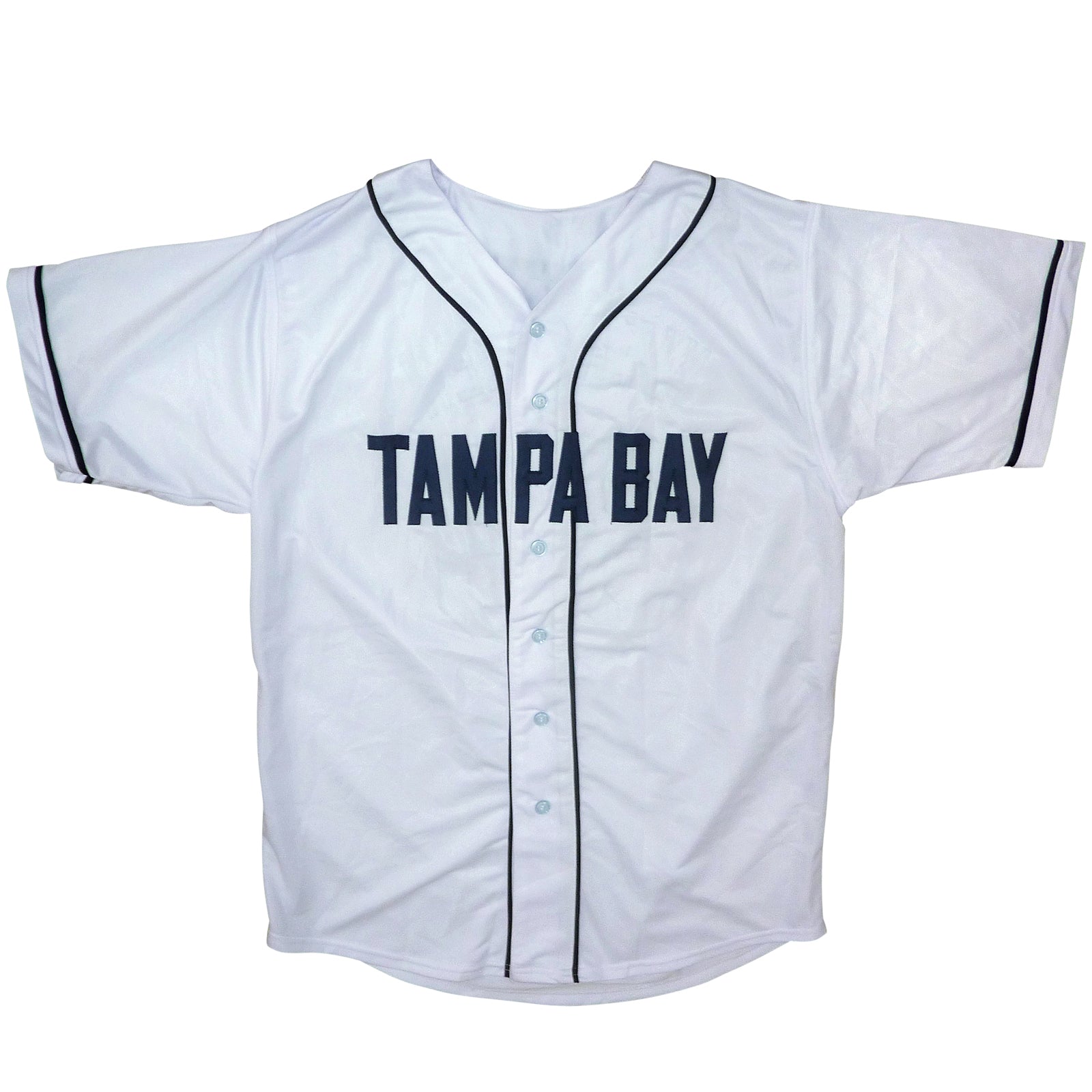 Autographed Kevin Kiermaier Tampa Bay (White #39) Custom Jersey - JSA-Powers Sports Memorabilia