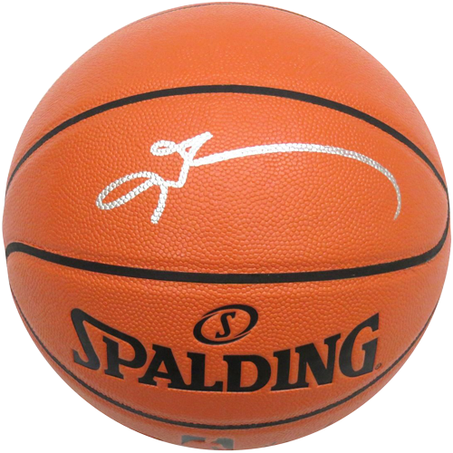 Autographed Allen Iverson NBA I/O Basketball - Beckett-Powers Sports Memorabilia
