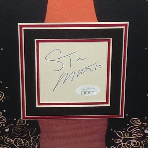 Three Amigos Full-Size Movie Poster Deluxe Framed with Steve Martin, Chevy Chase And Martin Short Autographs - JSA-Powers Sports Memorabilia