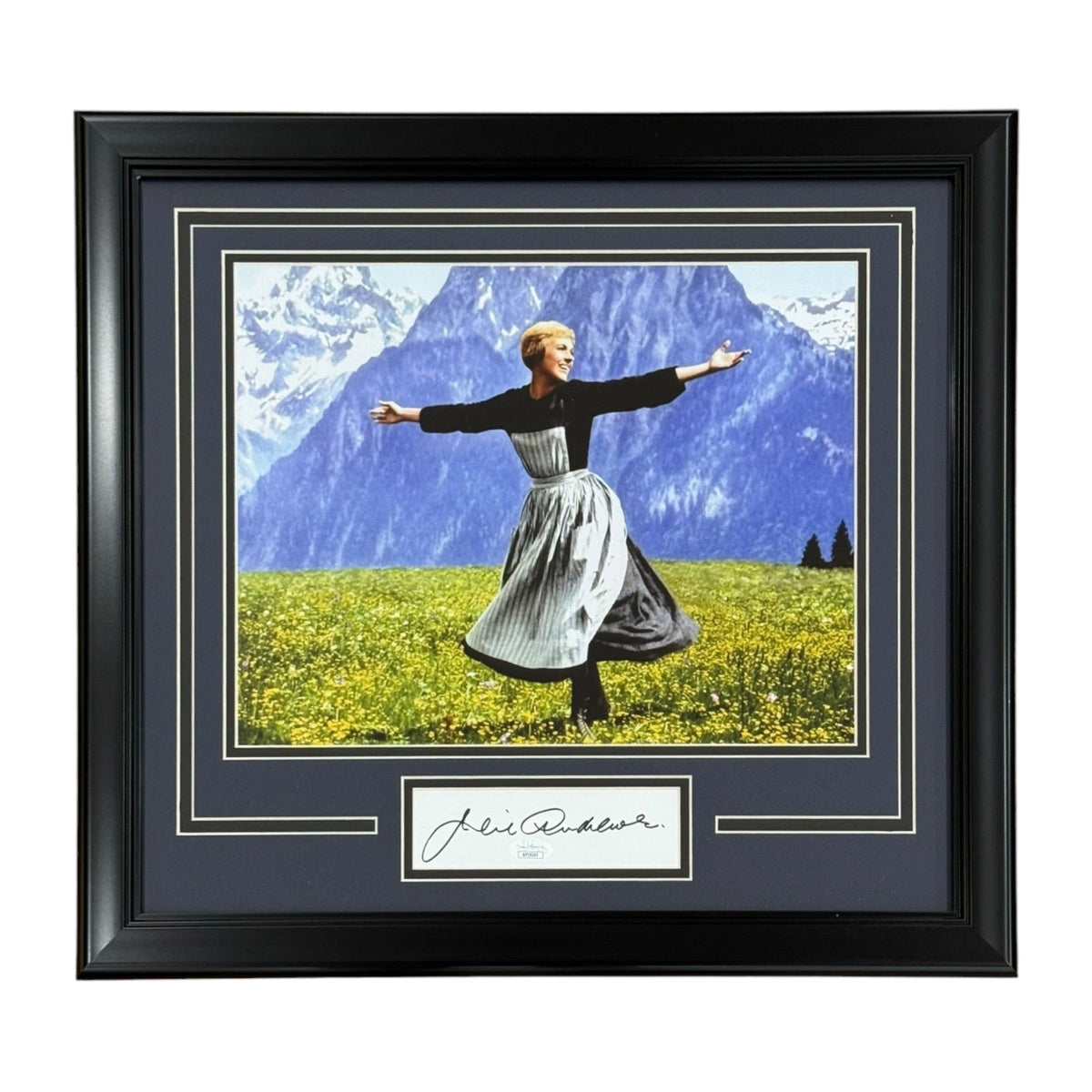 Autographed Julie Andrews The Sound of Music Deluxe Framed 11x14 Photo with Autograph - JSA-Powers Sports Memorabilia