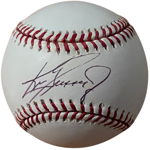 Autographed Ken Griffey Jr. MLB Baseball - JSA-Powers Sports Memorabilia