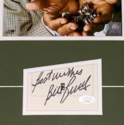 Autographed Bill Russell Boston Celtics Signature Series Frame - JSA-Powers Sports Memorabilia