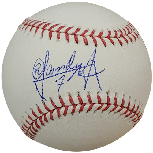 Autographed Randy Arozarena MLB Baseball - Beckett-Powers Sports Memorabilia