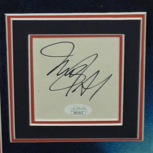 Back To The Future Full-Size Movie Poster Deluxe Framed with Michael J Fox Autograph - JSA | Collectible Memorabilia-Powers Sports Memorabilia