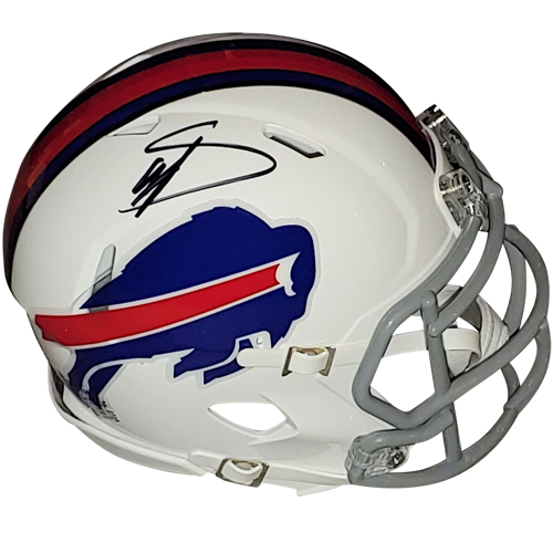 Autographed Stefon Diggs Buffalo Bills Mini Helmet - JSA-Powers Sports Memorabilia