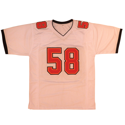 Autographed Shaquil Barrett Tampa Bay (White #58) Custom Jersey - JSA-Powers Sports Memorabilia