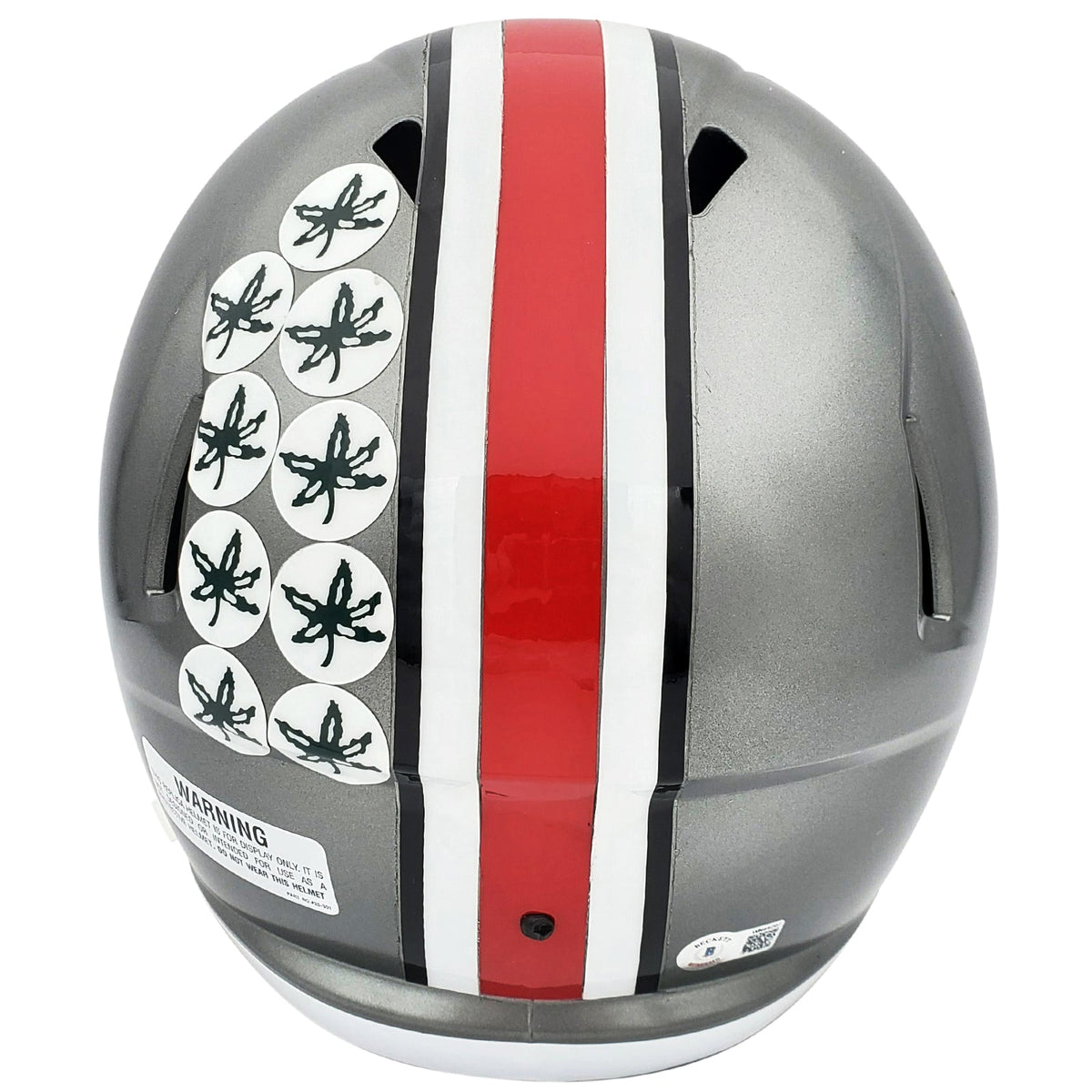 Autographed Eddie George Ohio State Buckeyes Deluxe Full-Size Replica Helmet w/ Heisman 95 - JSA-Powers Sports Memorabilia