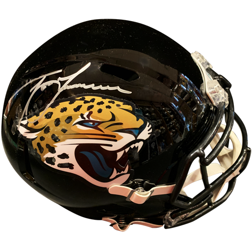 Autographed Trevor Lawrence Jacksonville Jaguars (Speed) Deluxe Full-Size Replica Helmet - Fanatics-Powers Sports Memorabilia