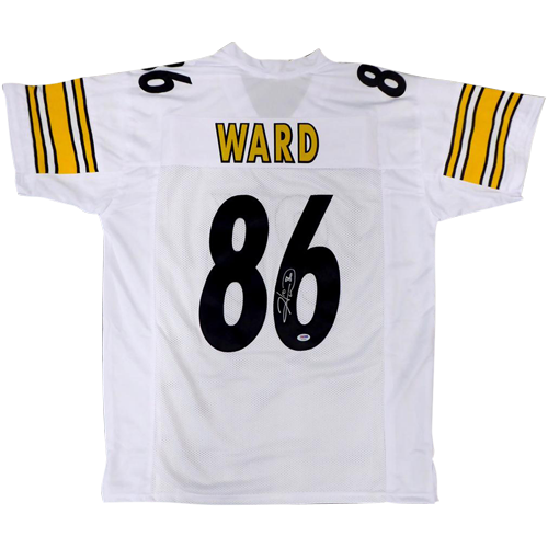 Autographed Hines Ward Pittsburgh (White #86) Custom Jersey - PSA-Powers Sports Memorabilia